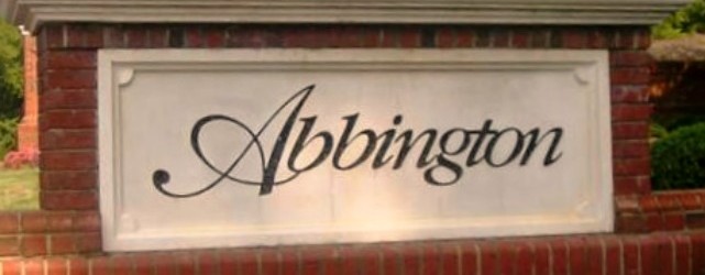 Abbington Subdivision in Apex NC